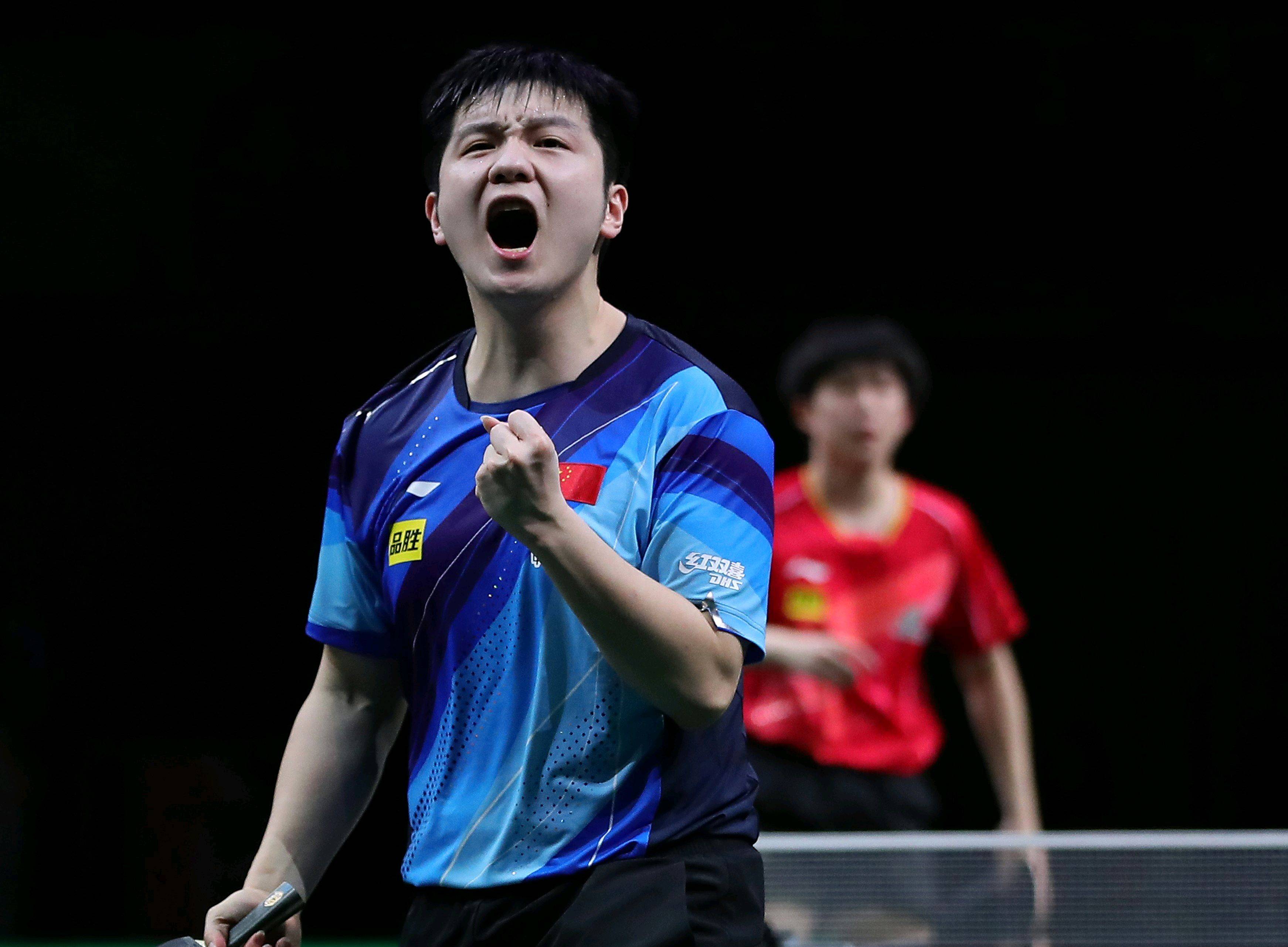 包含日本乒乓球队逆转比利时乒乓球队，樊振东绝境逆转的词条